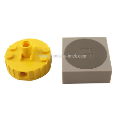 LEGO Magnet Brick duo - (2 pieces 1 round + 1 square) - Image 2