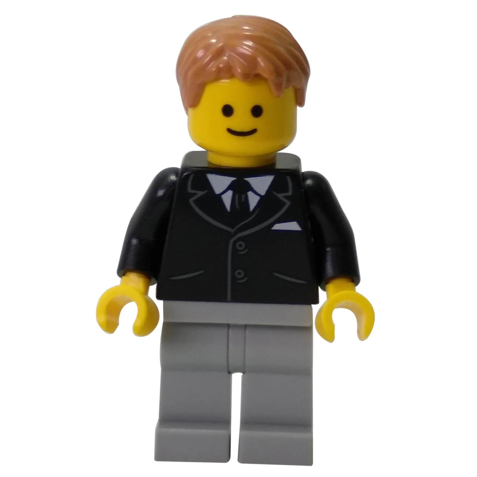 Brick Bank Minifigure twn252a Black Suit