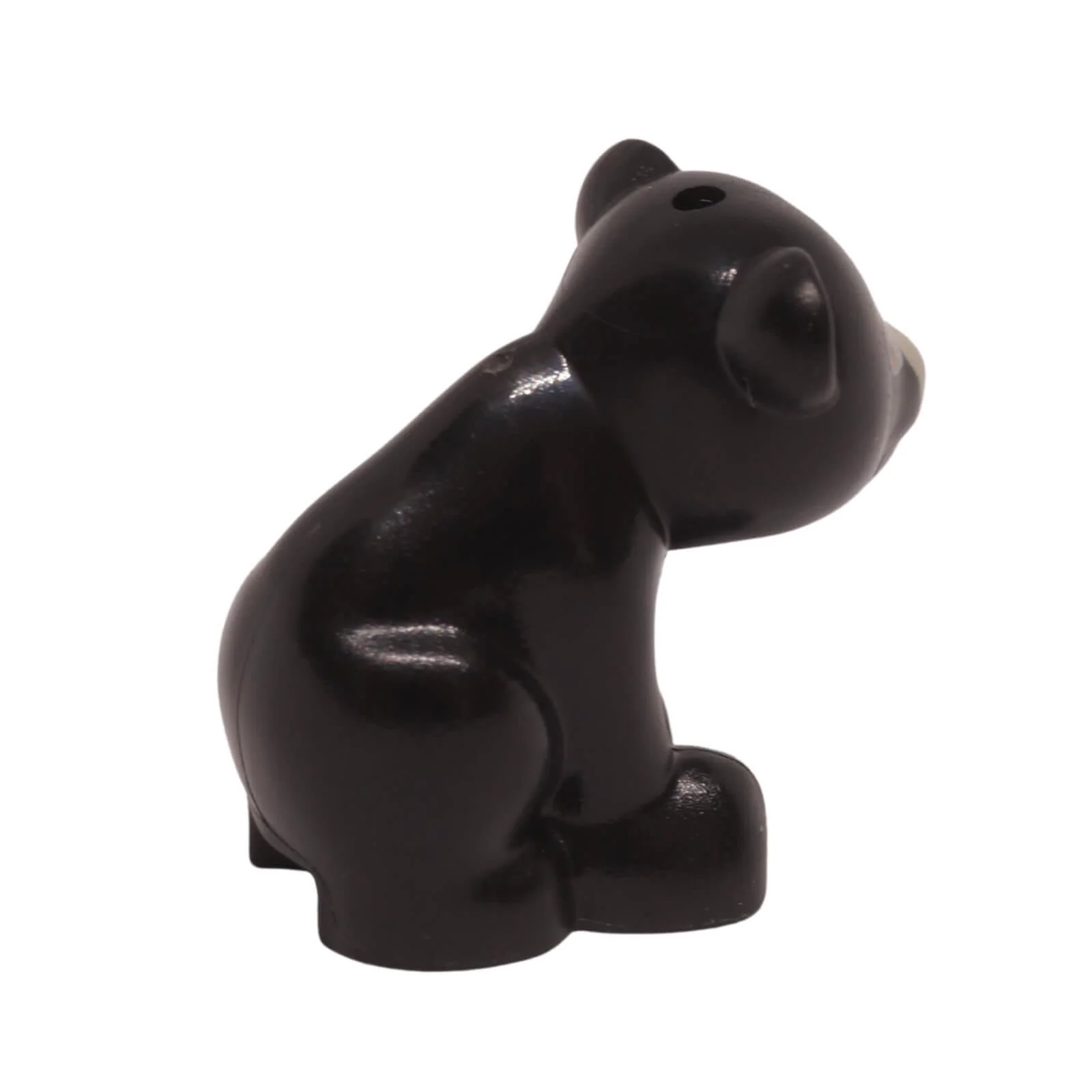 Bear Cub Sitting - Black with Tan Muzzle (14732pb05) - Image 2