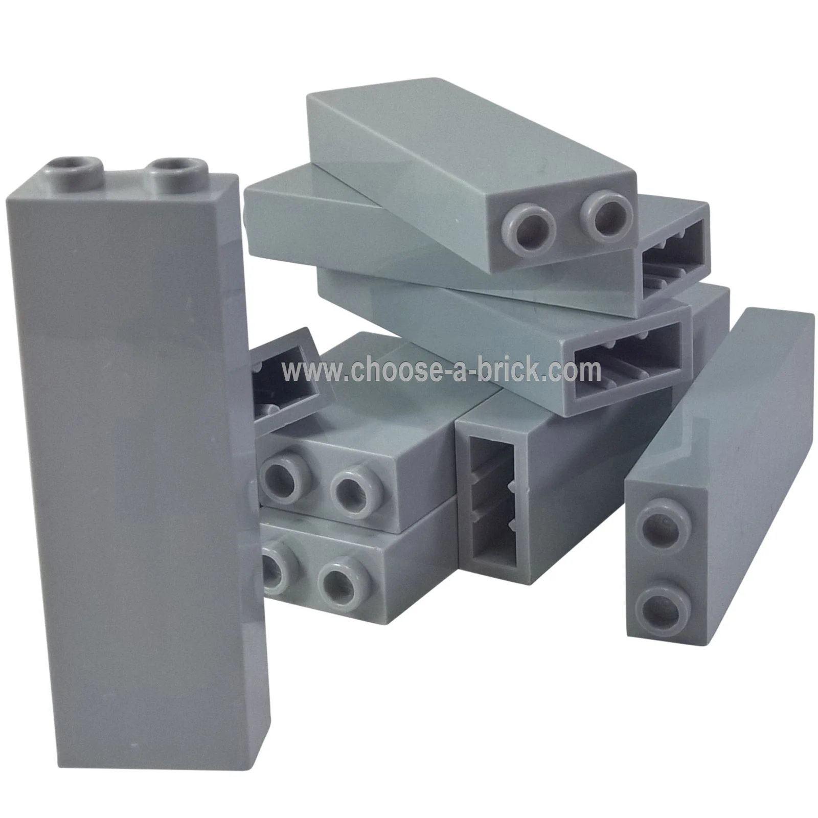 Brick 1 x 2 x 5 - Blocked Open Studs or Hollow Studs - Image 26