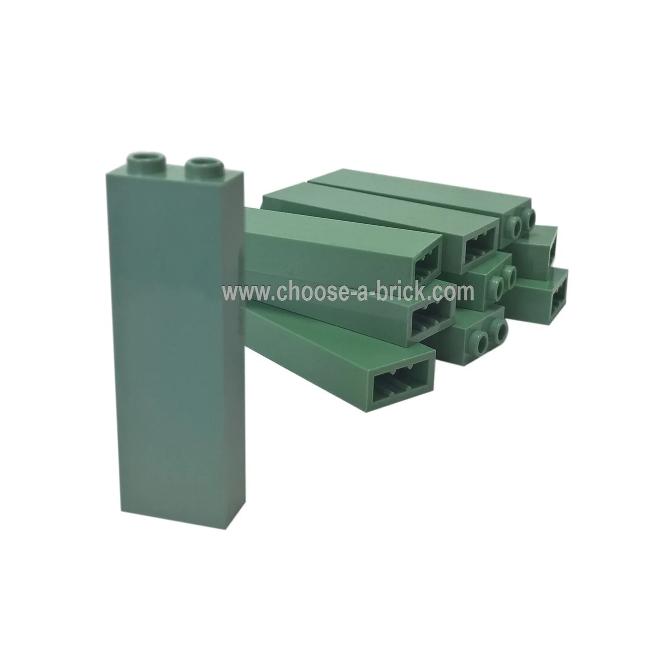 Brick 1 x 2 x 5 - Blocked Open Studs or Hollow Studs - Image 9