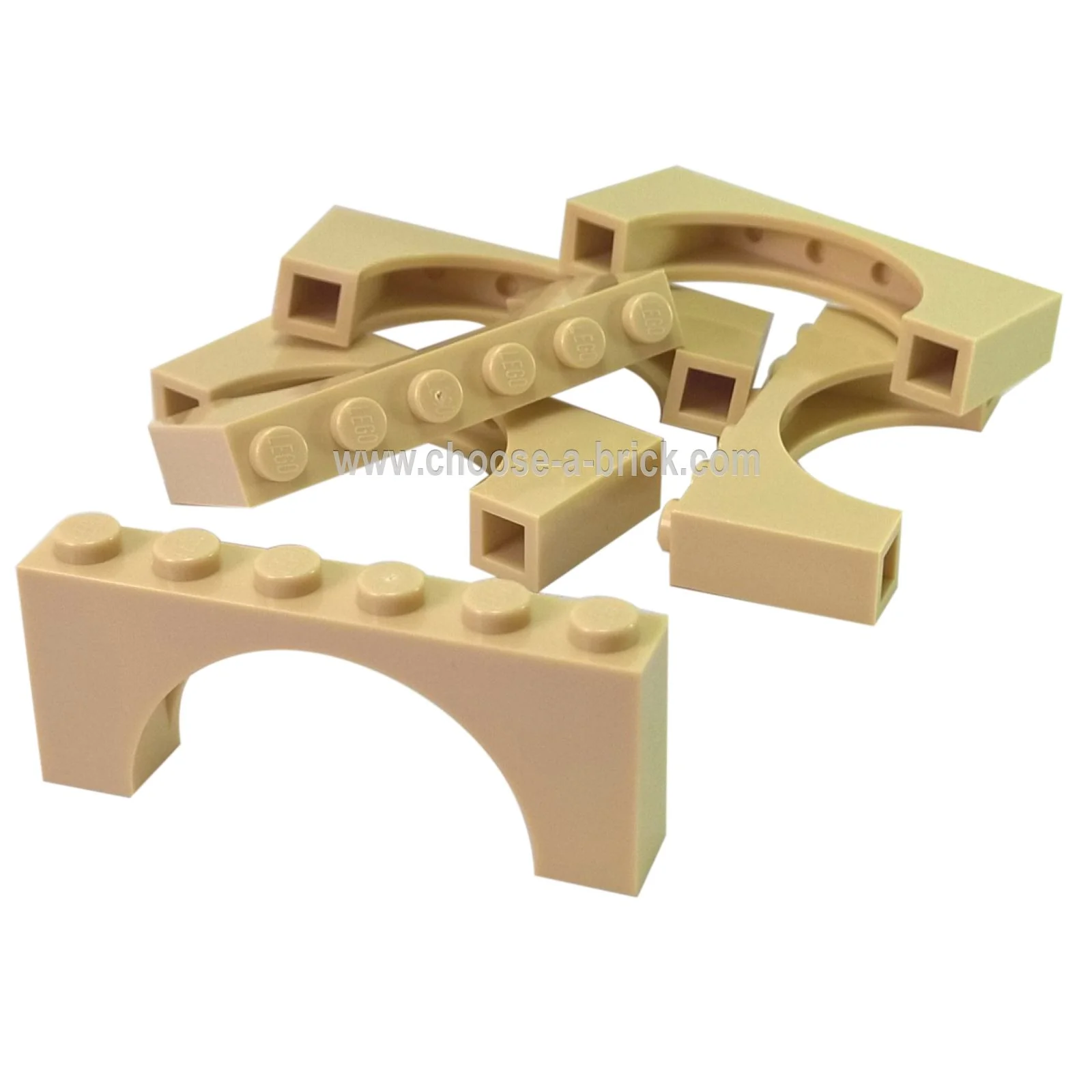 Arch 1 x 6 x 2 Medium Thick Top (Part 15254) - Image 7