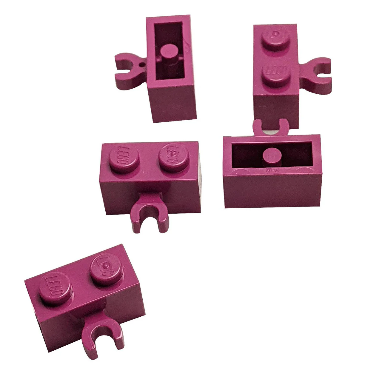 Brick, Modified 1 x 2 with Open O Clip Thick (Vertical Grip) - Image 4