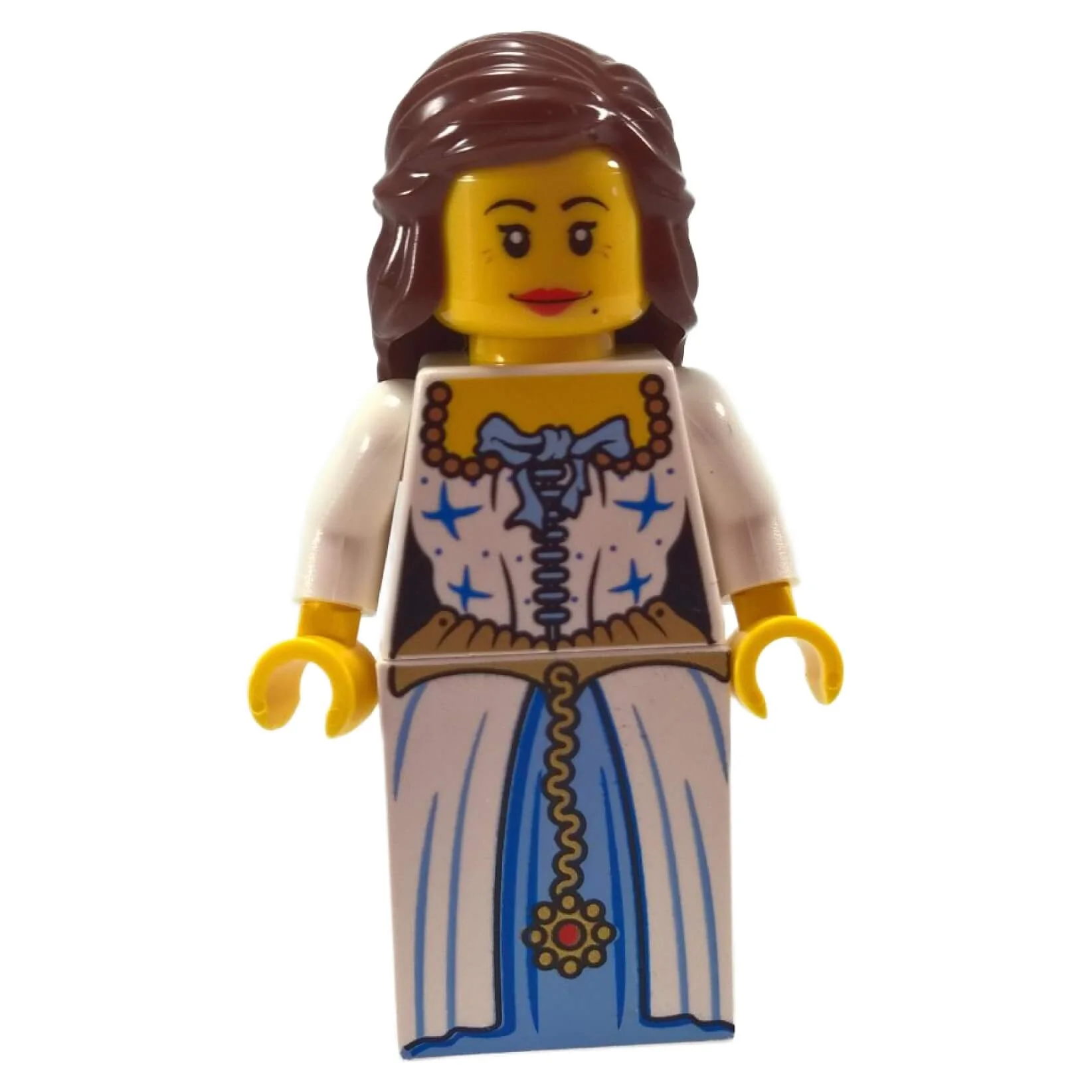 Bride Minifigure with Printed Wedding Dress