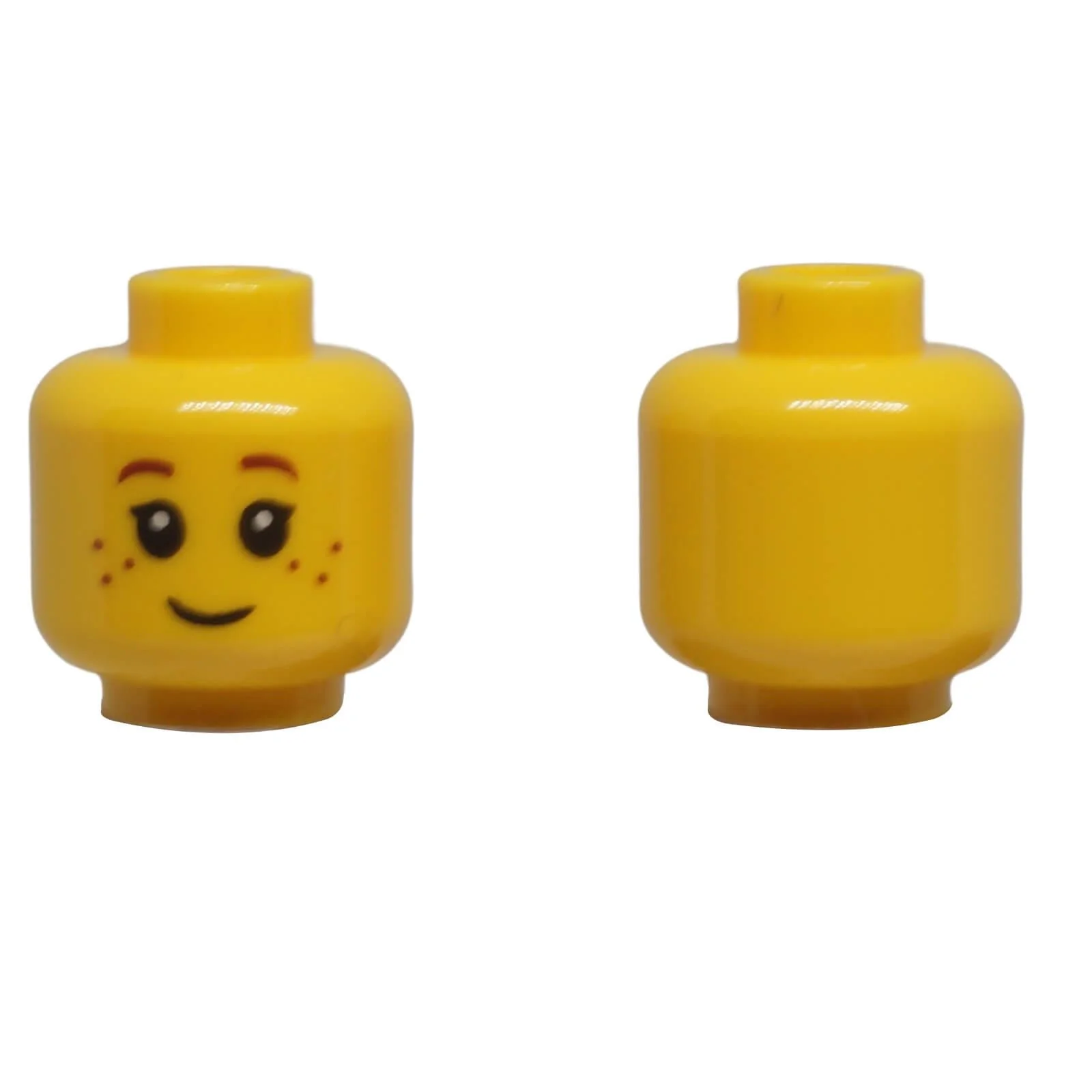 Child Minifigure Head with Freckles 3626pb3330