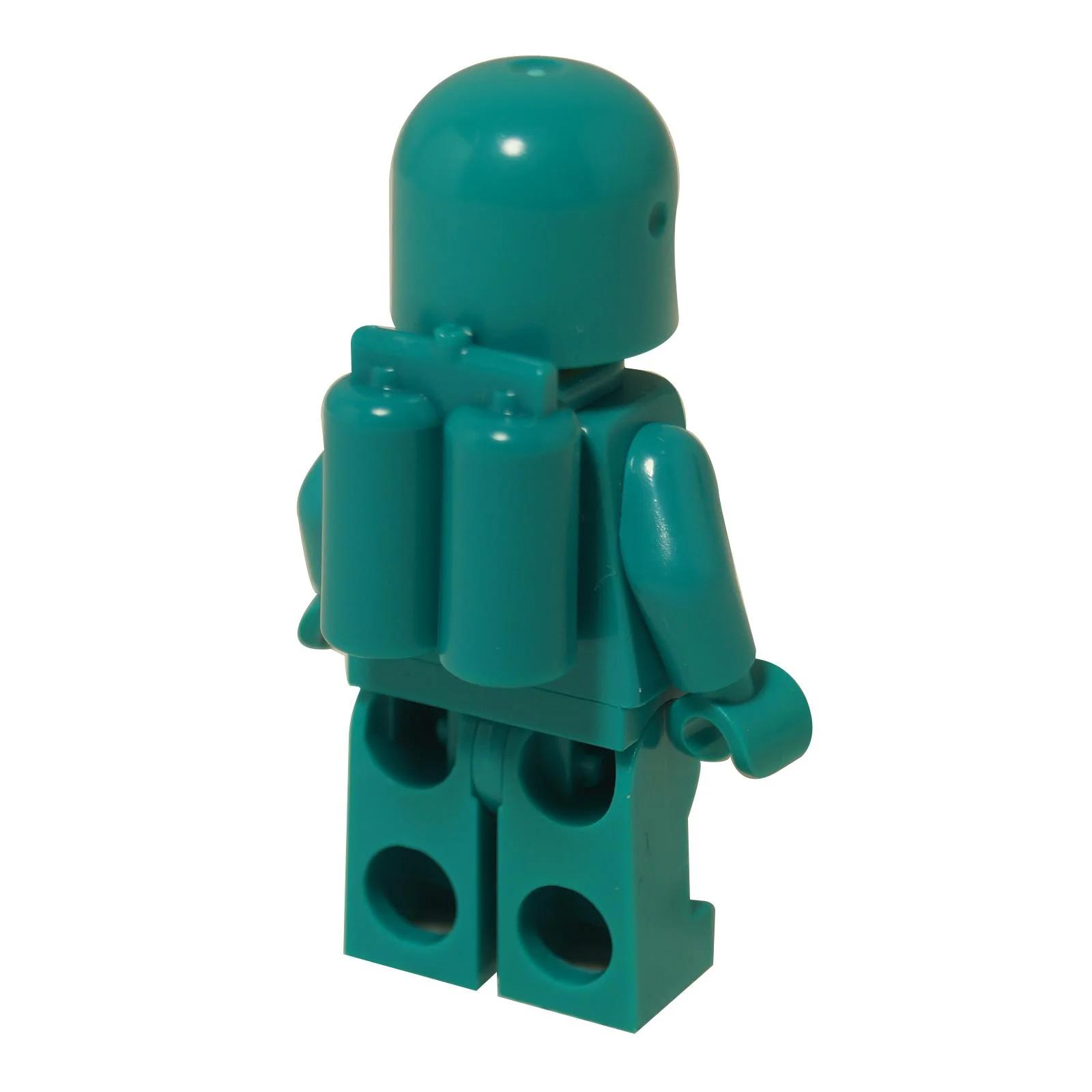 Dark Turquoise Classic Spaceman Minifigure idea227 - Image 3