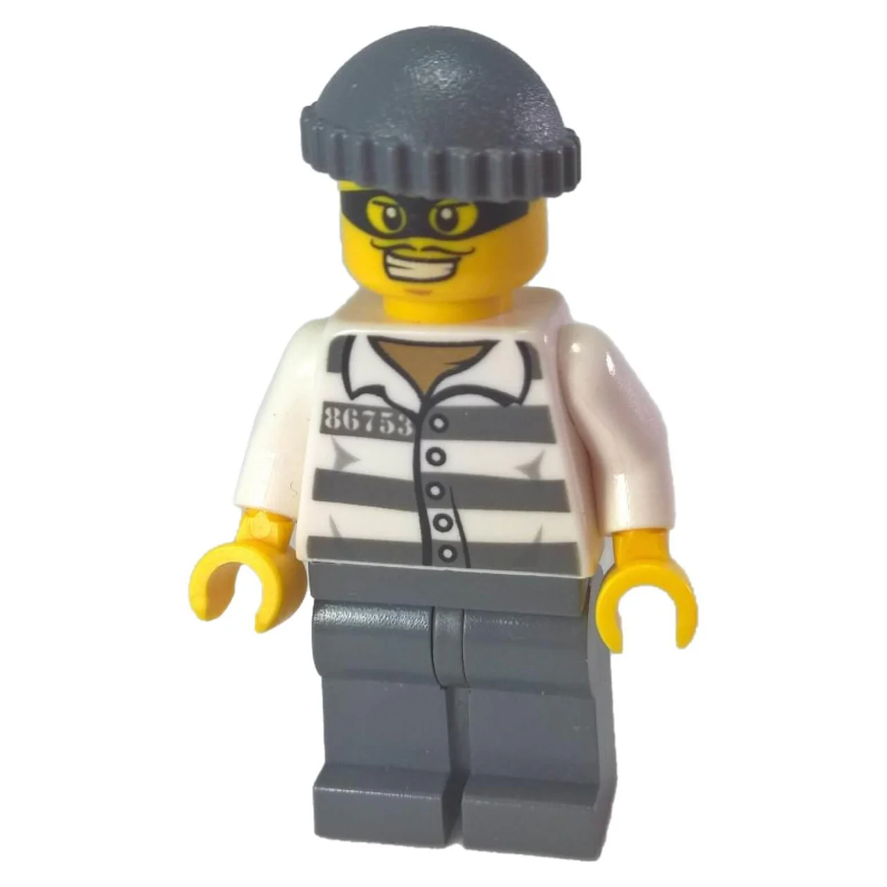 LEGO® Criminal Minifigure Eyemask Prison Shirt cty0486