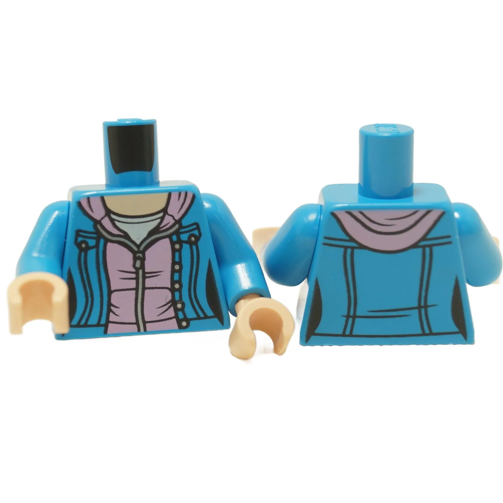 Dark Azure Jacket & Pink Hoodie Torso 973pb5089c01