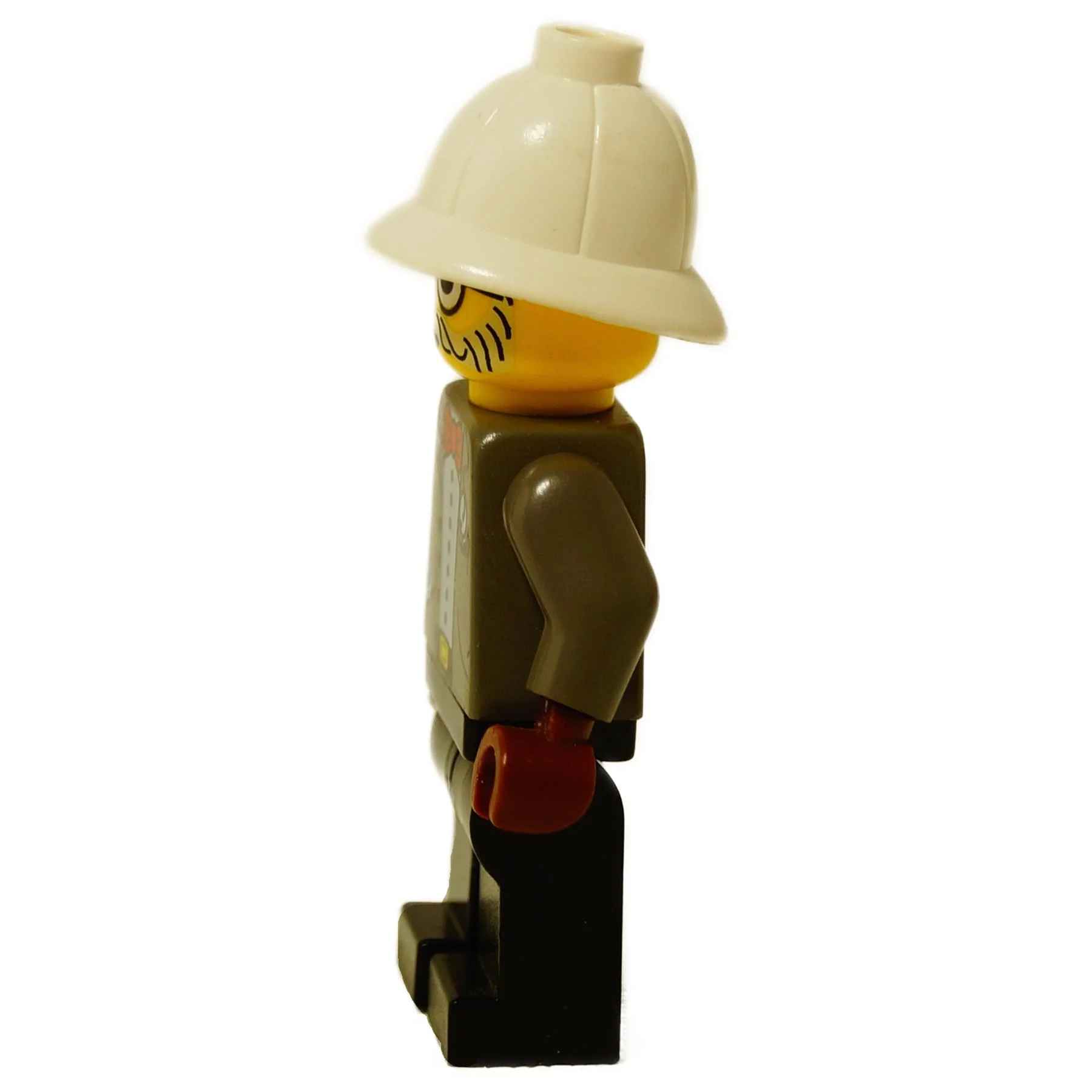 Dr. Kilroy Minifigure adv033 – Gray Suit Explorer - Image 2