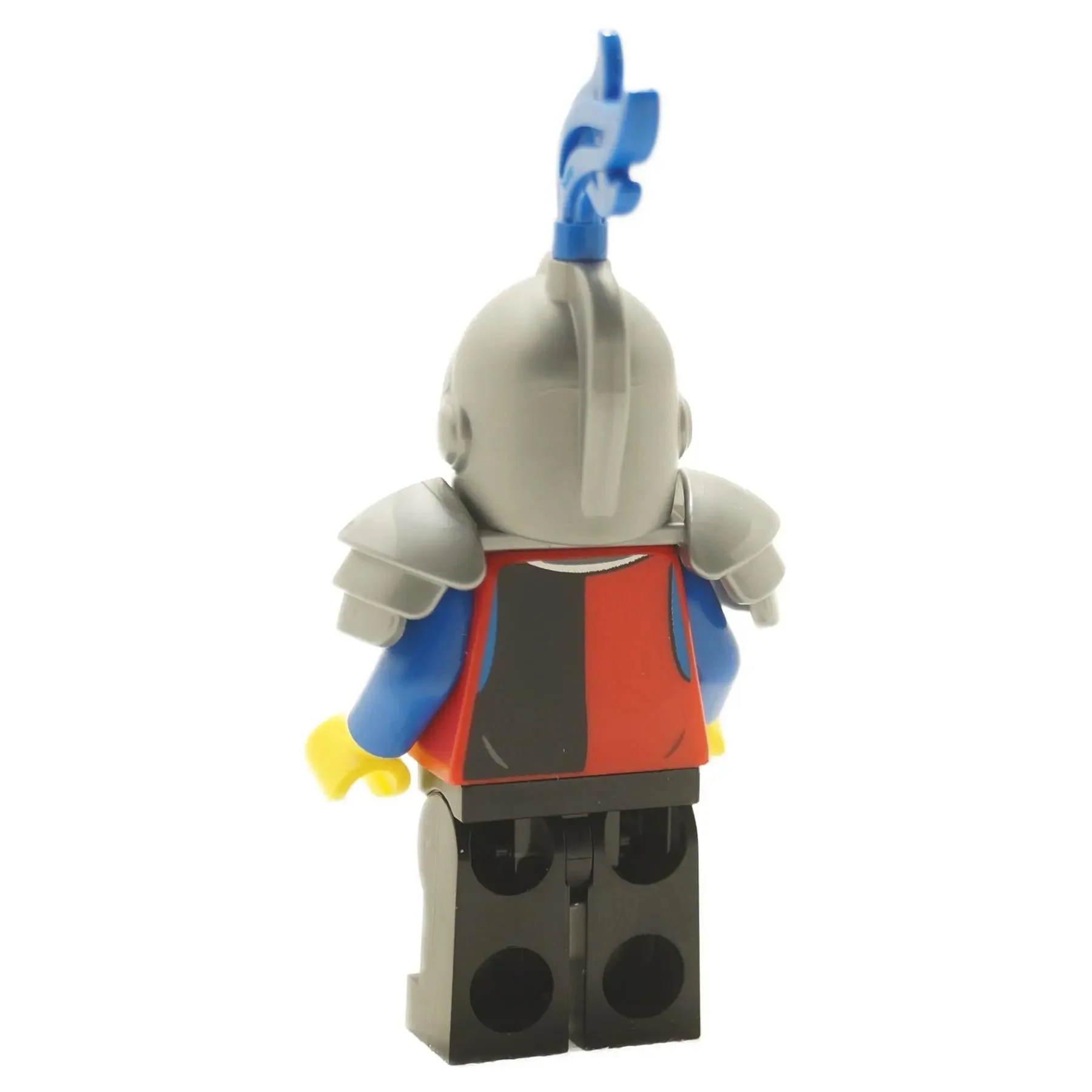 Dragon Knight - Female, Black Legs, Flat Silver Helmet and Armor - Image 3