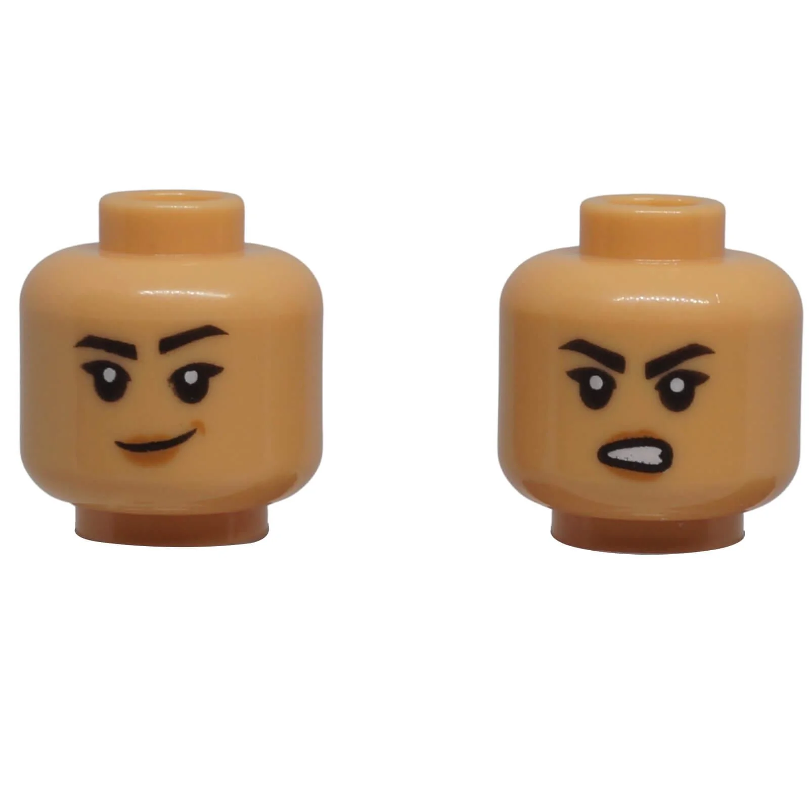 Dual-Sided Female Minifigure Head 3626pb3478