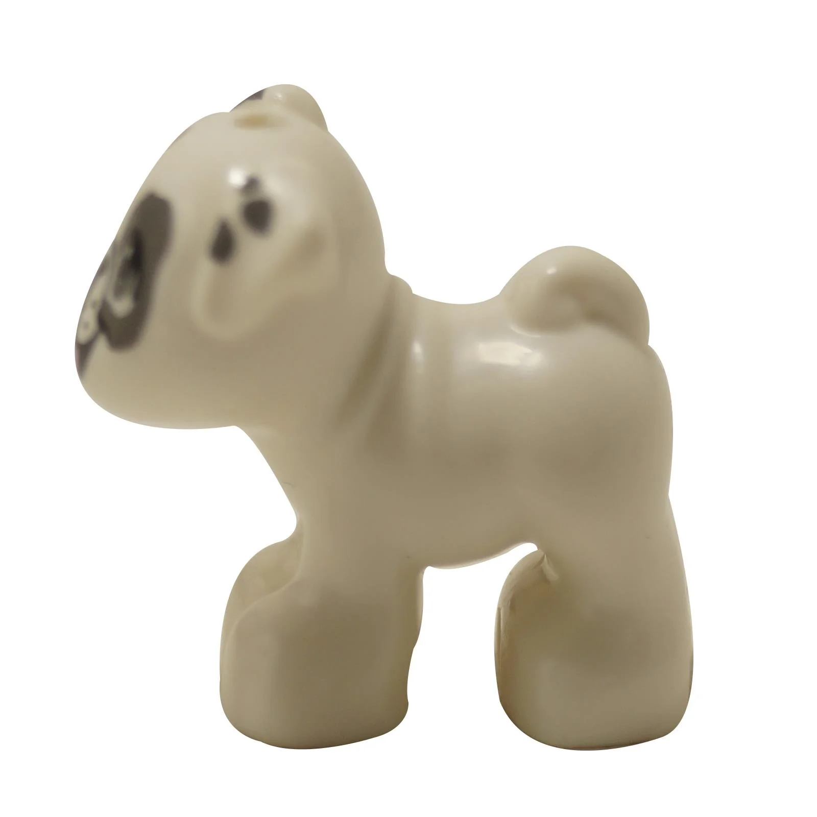 Pug – Gray Ears, Spots & Pink Tongue (Juno) - Image 2