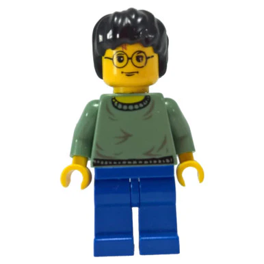 Harry Potter, Sand Green Sweater Torso, Blue Legs - Image 2