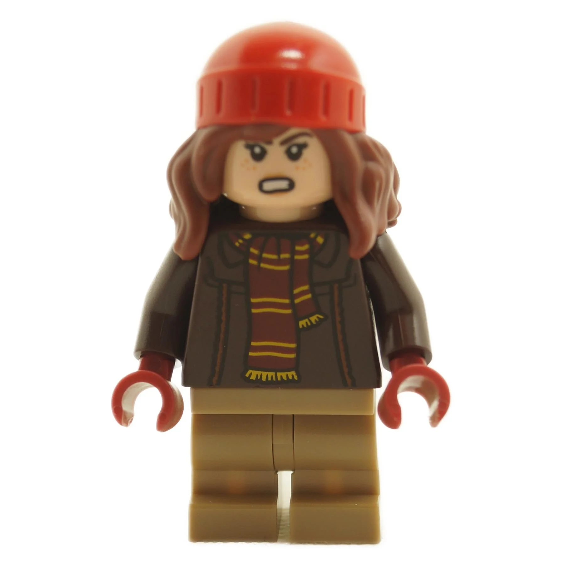 Hermione Granger with red beanie
