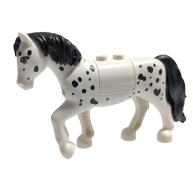 Horse with 2 x 2 Cutout and Movable Neck - bb1279c01pb03 - Image 2