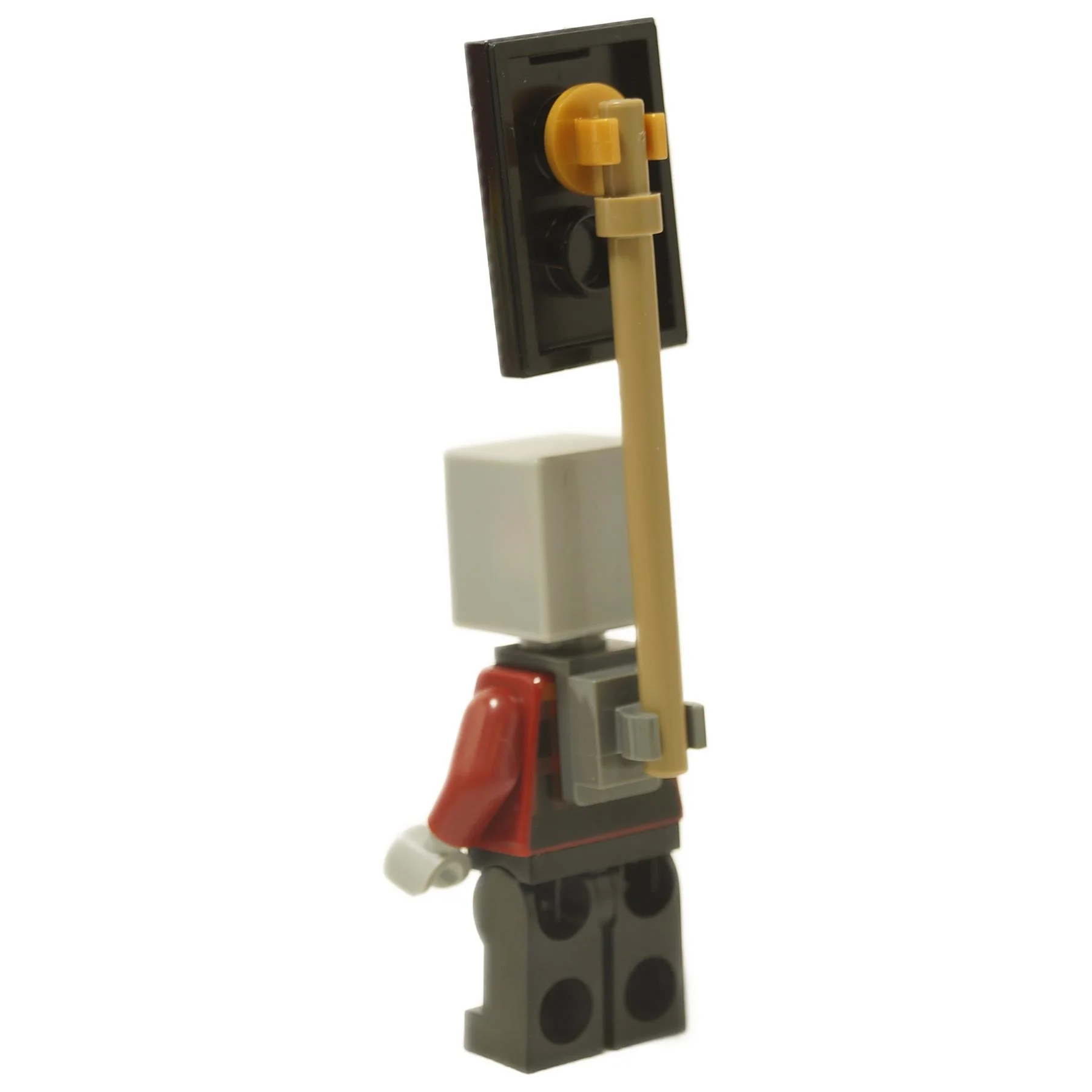 Illager Pillager Ominous Banner Minifigure Narrow Eyes - Image 2