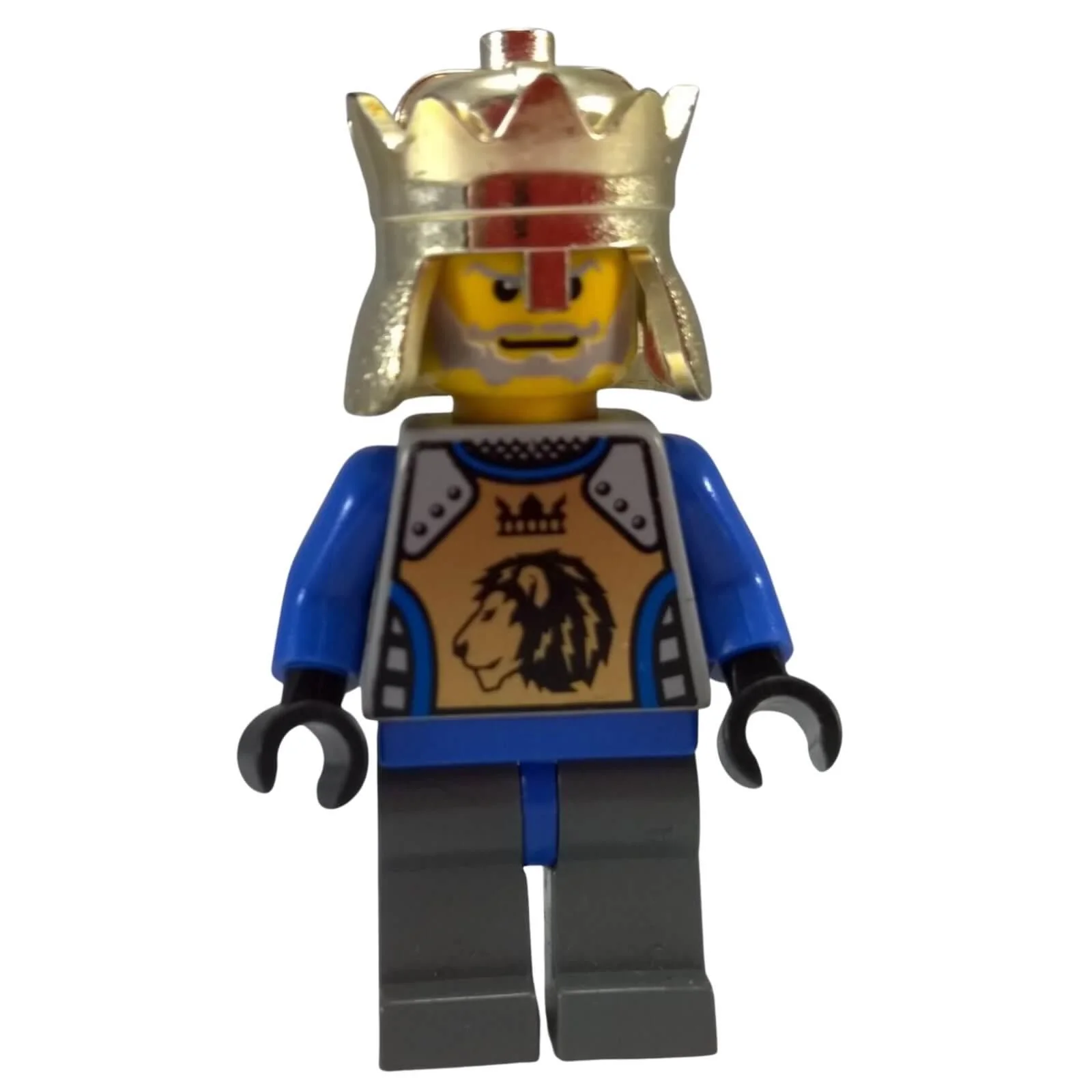 LEGO® Knights Kingdom King Mathias Minifigure cas258 Lion Crest