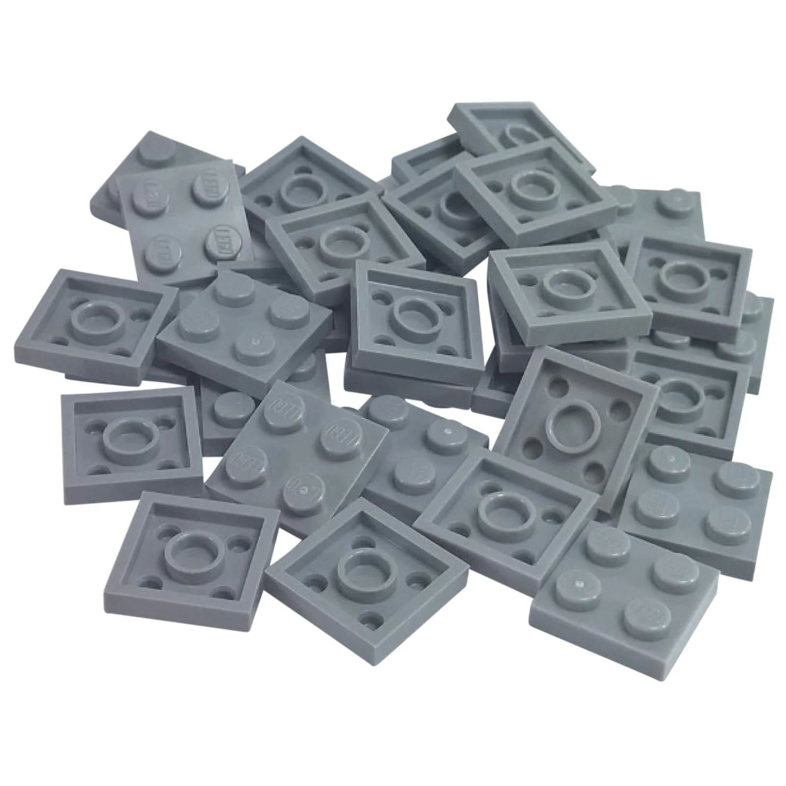 LEGO® Plate 2x2 Flat Building Piece 3022 - Image 3
