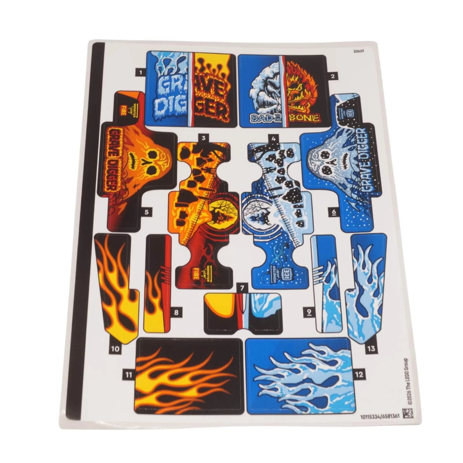 LEGO® Sticker Sheet 42219stk01 for Set 42219