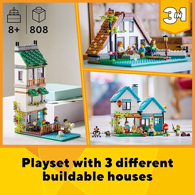 LEGO Creator 3-in-1 Cozy House Set 31139 - Image 2