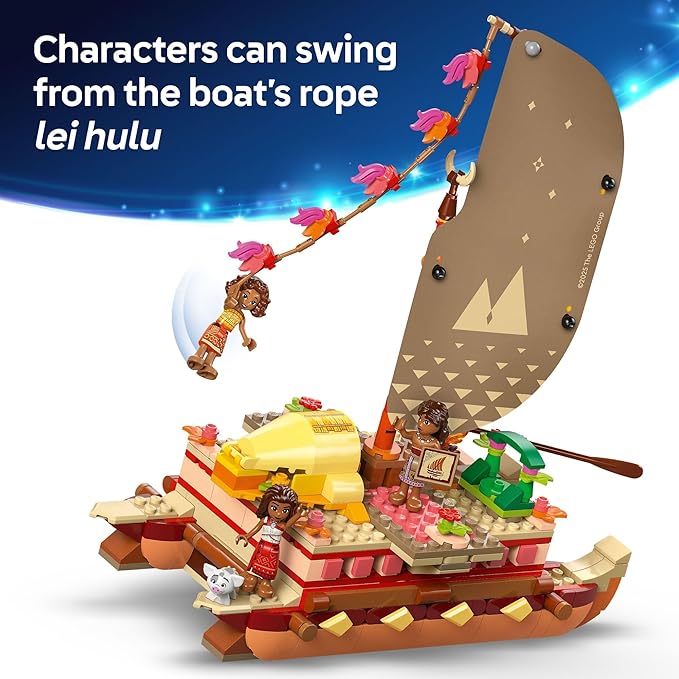 LEGO Disney Moana’s Adventure Canoe - Image 4