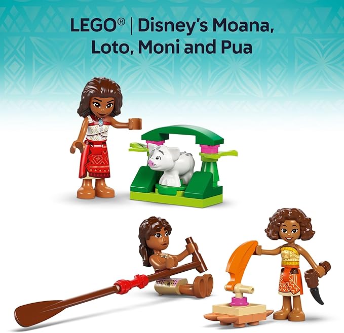 LEGO Disney Moana’s Adventure Canoe - Image 6