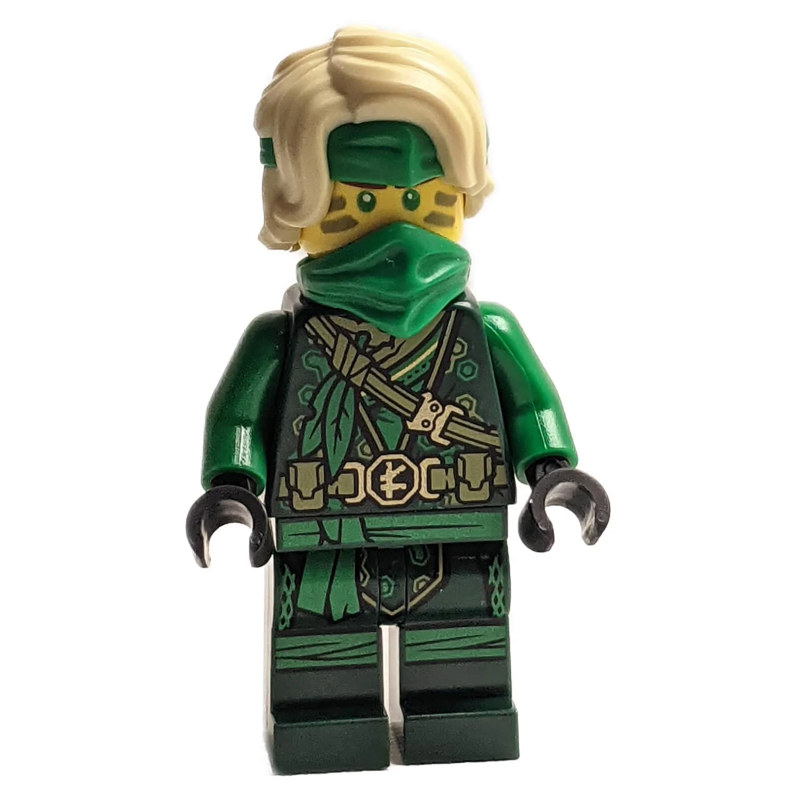 LEGO Ninjago Lloyd Minifigure njo711 The Island Mask & Hair with Bandana