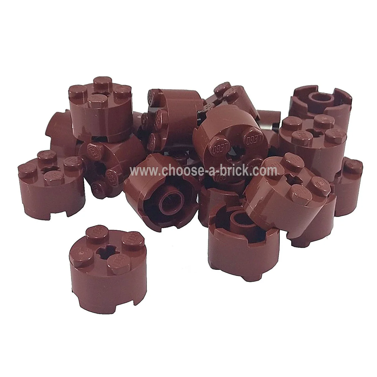LEGO® Part 3941 - Brick, Round 2 x 2 with Axle Hole - Image 26