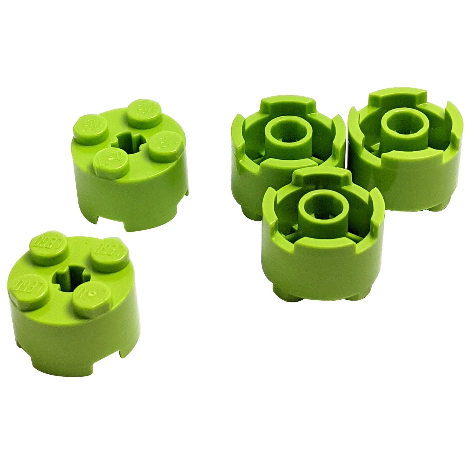LEGO® Part 3941 - Brick, Round 2 x 2 with Axle Hole - Image 41