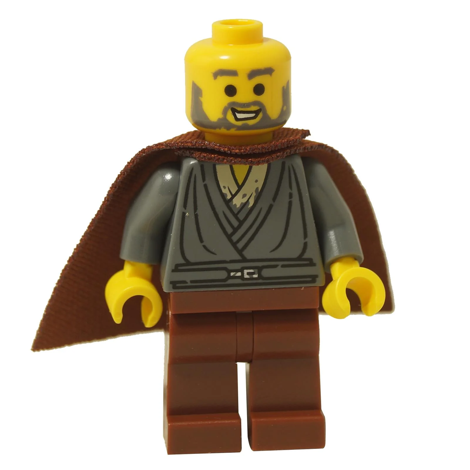 Jedi Bob Hood and Cape Minifigure sw1379 - Image 4