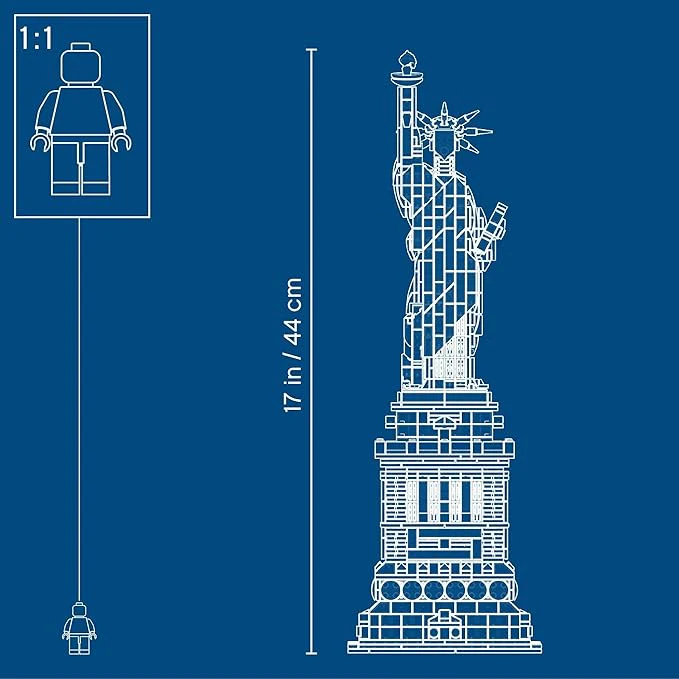 LEGO® Architecture: The Statue of Liberty (21042) - Image 8