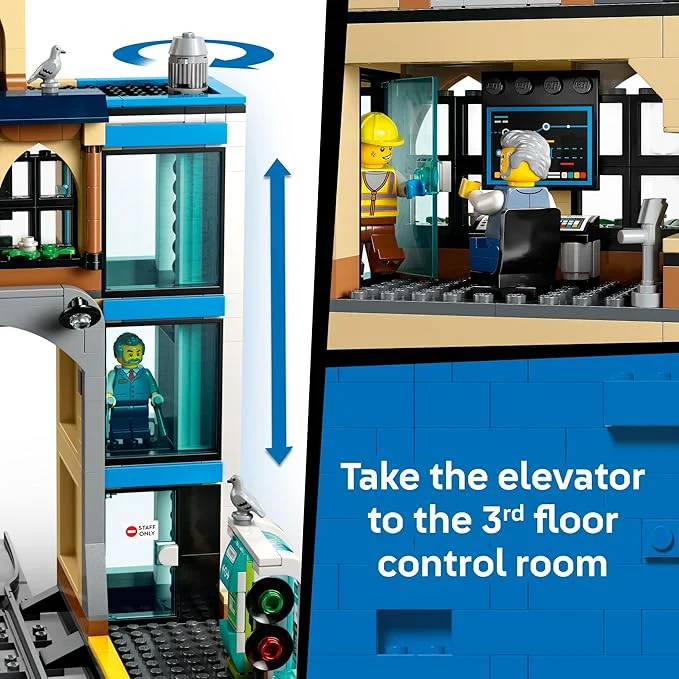 LEGO® City Central Train Station (60469) - Image 3