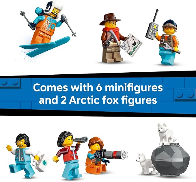 LEGO® City Explorers' Arctic Polar Express Train (60470) - Image 6