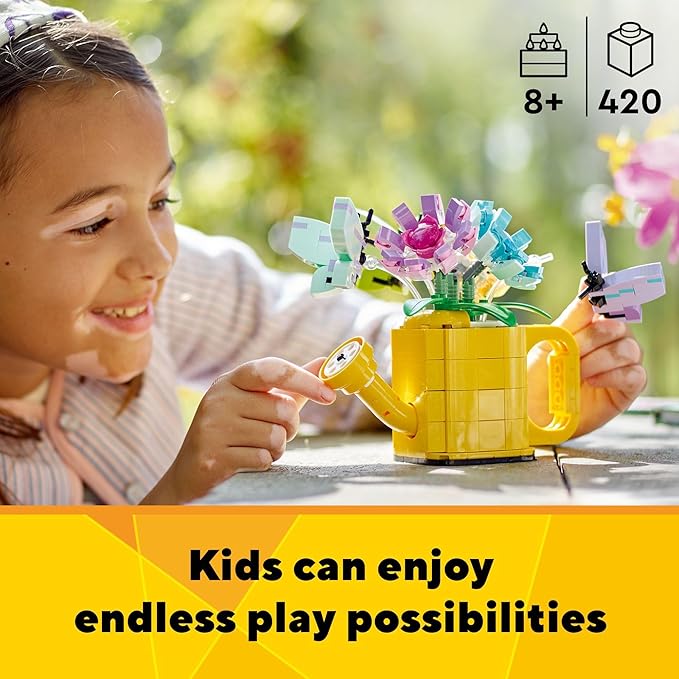 LEGO® Creator 3-in-1 Flowers in Watering Can (31149) - Image 3