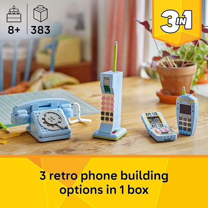 LEGO® Creator 3-in-1 Retro Telephone (31174) - Image 2
