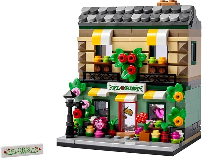 LEGO® Flower Store 40680 Modular Building Set - Image 4