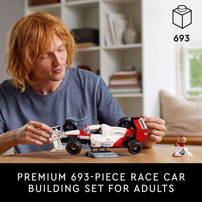 LEGO® ICONS: McLaren MP4/4 & Ayrton Senna (10330) - Image 3