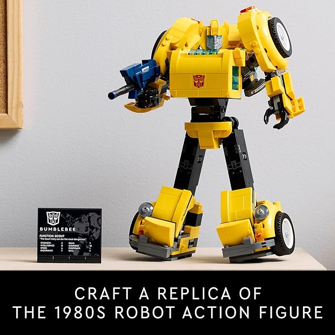 LEGO® ICONS: Transformers Bumblebee (10338) - Image 3