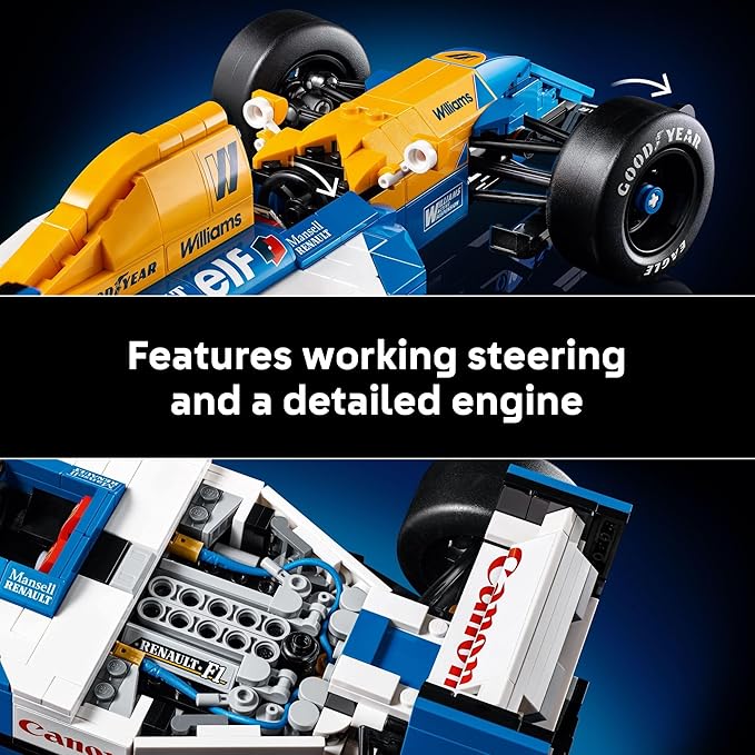 LEGO® ICONS: Williams Racing FW14B & Nigel Mansell (10353) - Image 5