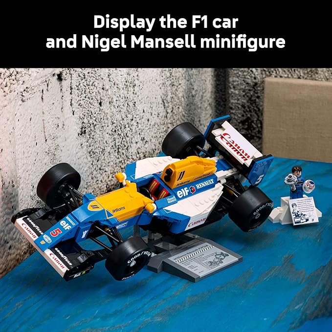 LEGO® ICONS: Williams Racing FW14B & Nigel Mansell (10353) - Image 7