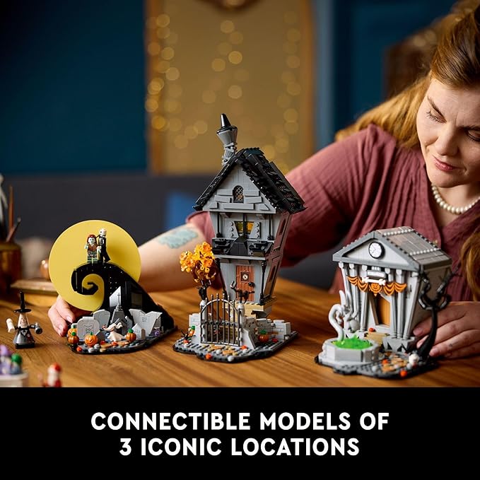 LEGO® Ideas Disney Nightmare Before Christmas 21351 Set - Image 3