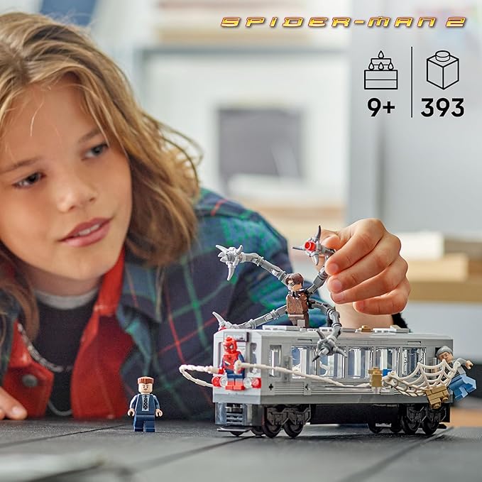 LEGO® Marvel™ Spider-Man vs. Doc Ock Subway Train Scene (76321) - Image 2