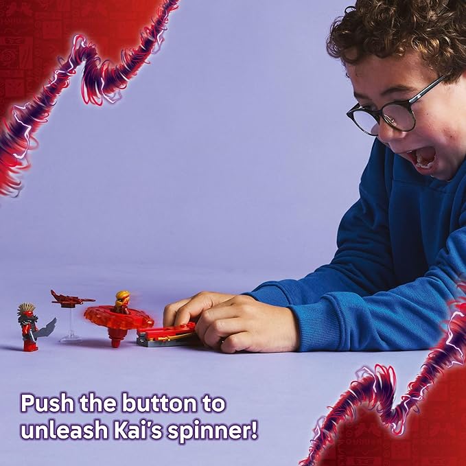 LEGO® NINJAGO Kai’s Dragon Spinjitzu Spinner 71823 Set - Image 3