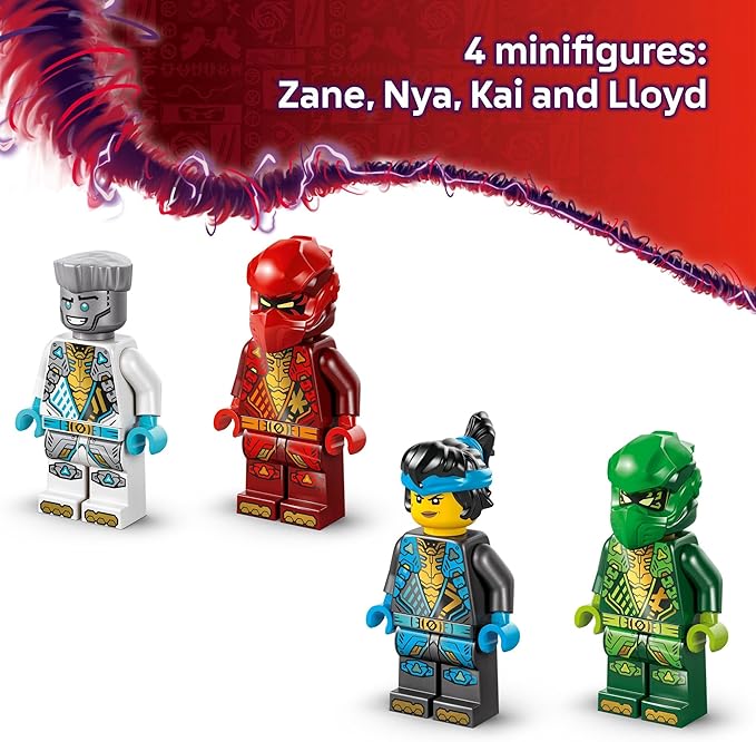 LEGO® NINJAGO Ninja Spinjitzu Temple 71831 Set - Image 6