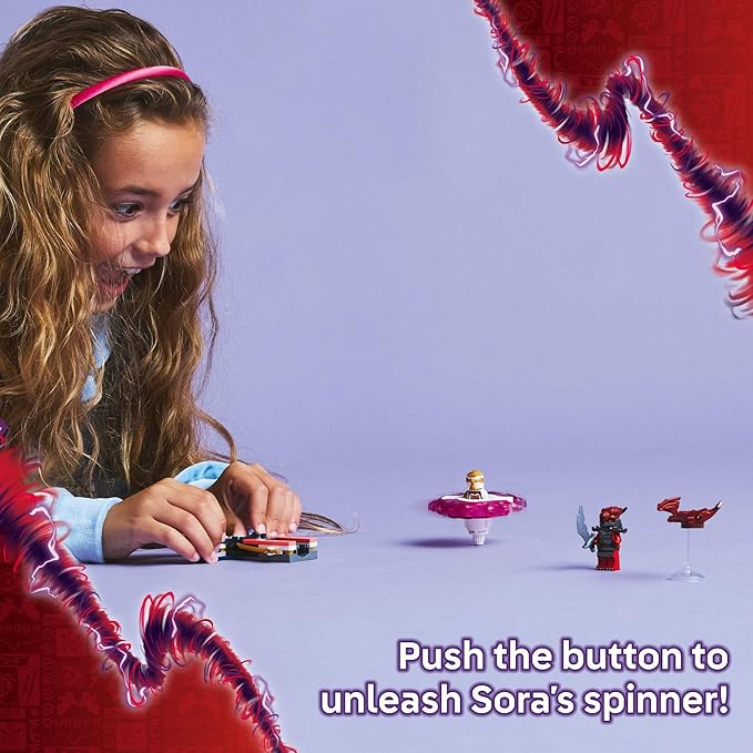 LEGO® NINJAGO Sora’s Dragon Spinjitzu Spinner 71824 Set - Image 3
