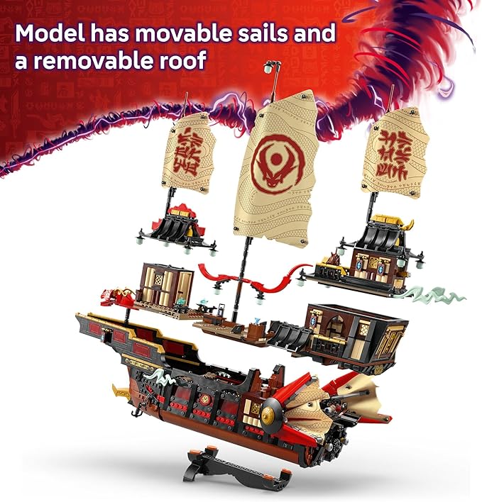 LEGO® NINJAGO The Temple Bounty 71848 Ship Set - Image 4