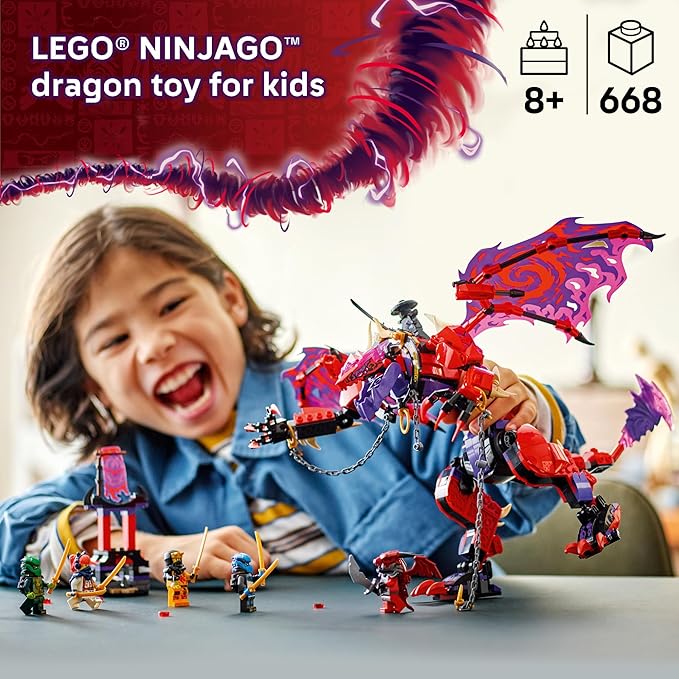 LEGO® NINJAGO Thunderfang Dragon of Chaos 71832 Set - Image 2