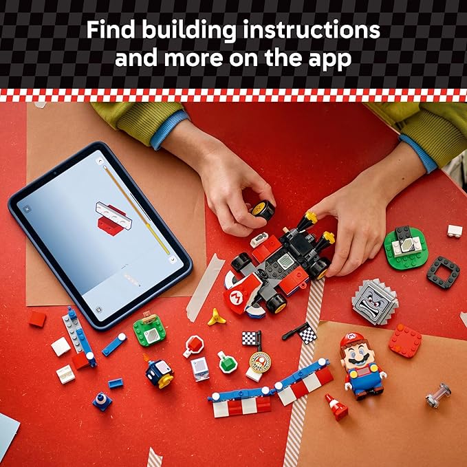 LEGO® Super Mario™ Mario Kart™ Interactive Starter Kart (72043) - Image 6