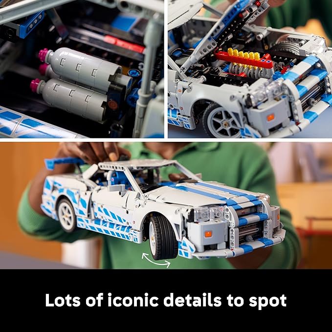LEGO® Technic 2 Fast 2 Furious Nissan Skyline GT-R (R34) (42210) - Image 6