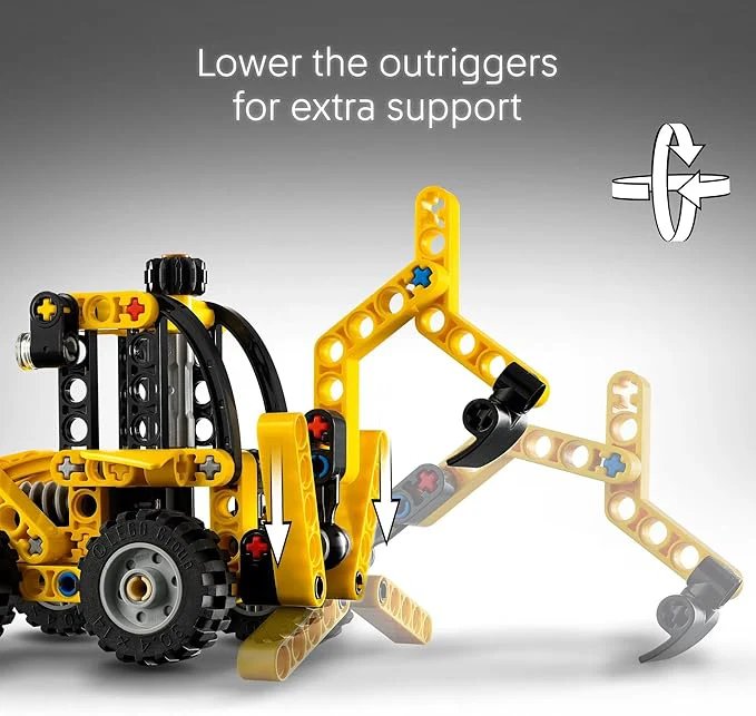 LEGO® Technic Backhoe Loader (42197) - Image 4